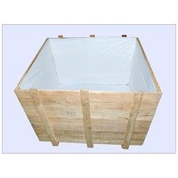 Industrial wooden shipping crates
